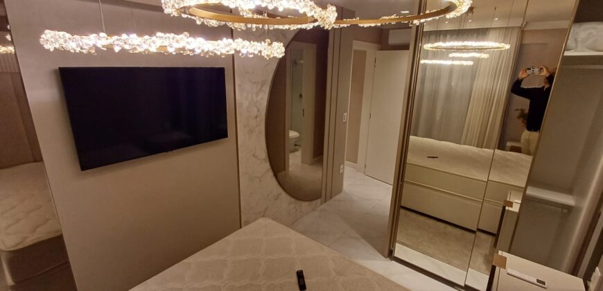 lindo apartamento mobiliado com 2 dormitórios sendo uma suíte só 4mil o pacote