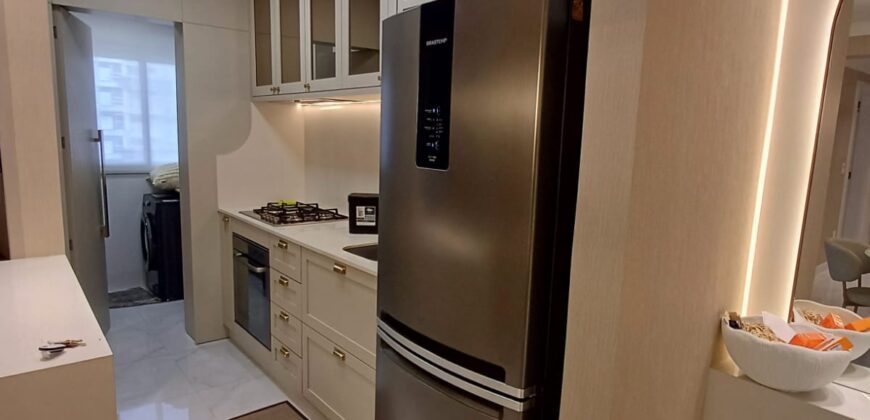 lindo apartamento mobiliado com 2 dormitórios sendo uma suíte só 4mil o pacote